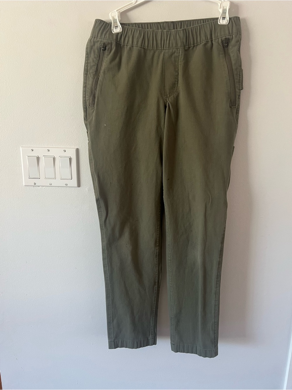 Carhartt Green Ripstop Force Women's XS Relaxed Fit Pants Workwear